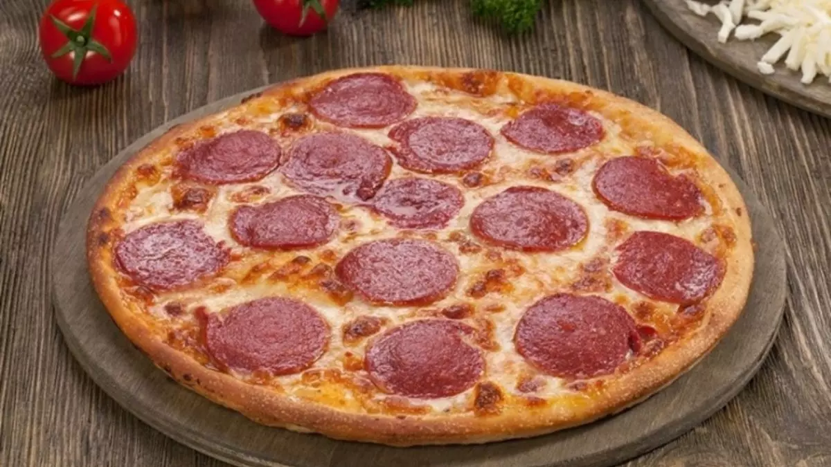 Sucuklu Kaşarlı Mini Pizza