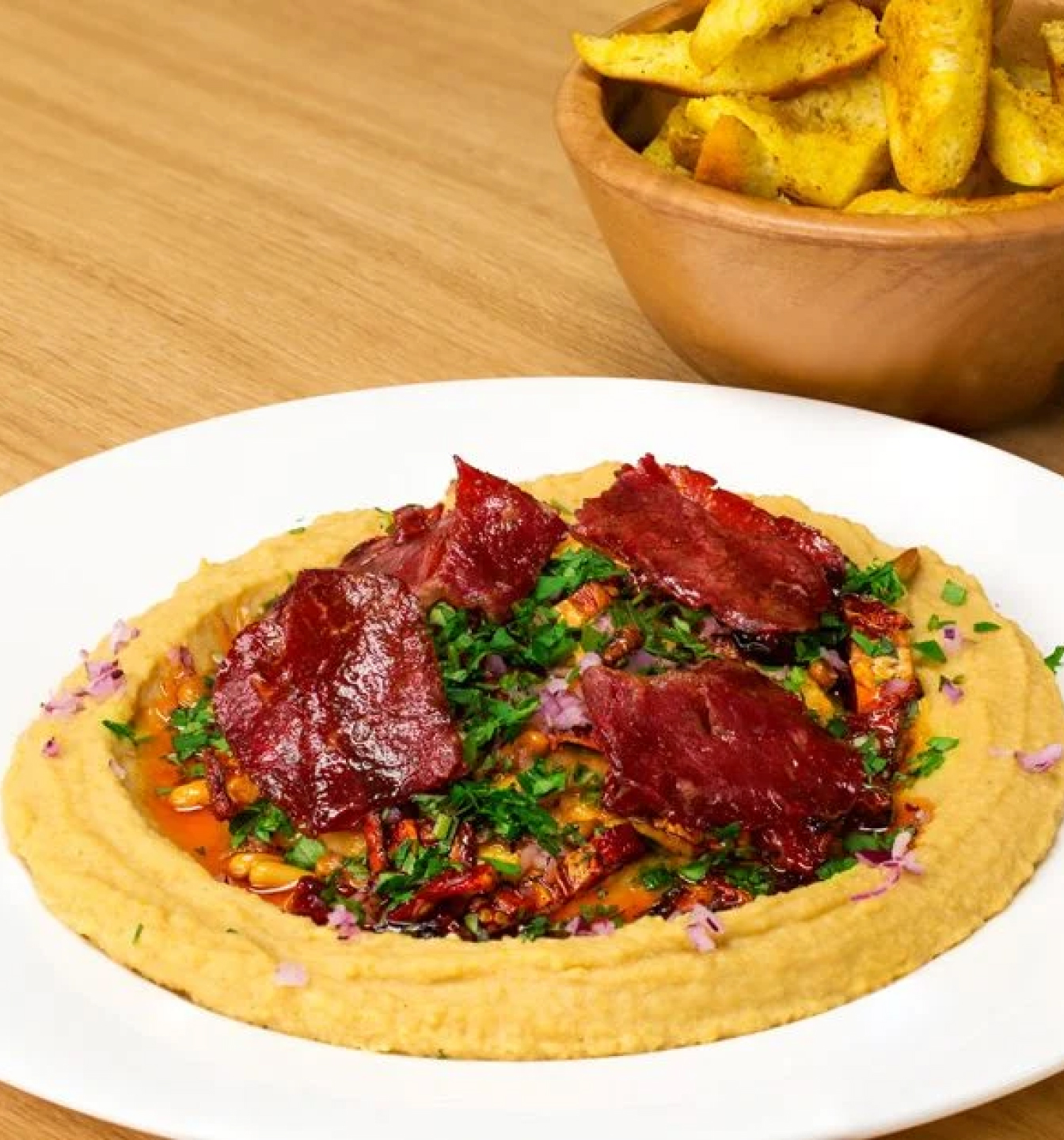 Pastırmalı Mini Pizza